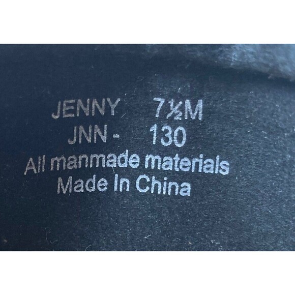 Glolily Clogs Women's Size 7.5 M Black Alligator Embossed Jenny Slip On - Picture 10 of 10